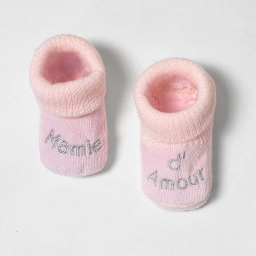 Chaussons Naissance Mamie D Amour Ideals Pour Annoncer La Grossesse