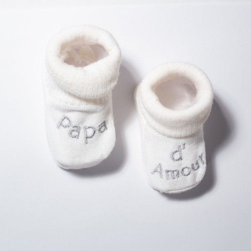 Chaussons Naissance En Velours Douillets Et Chauds