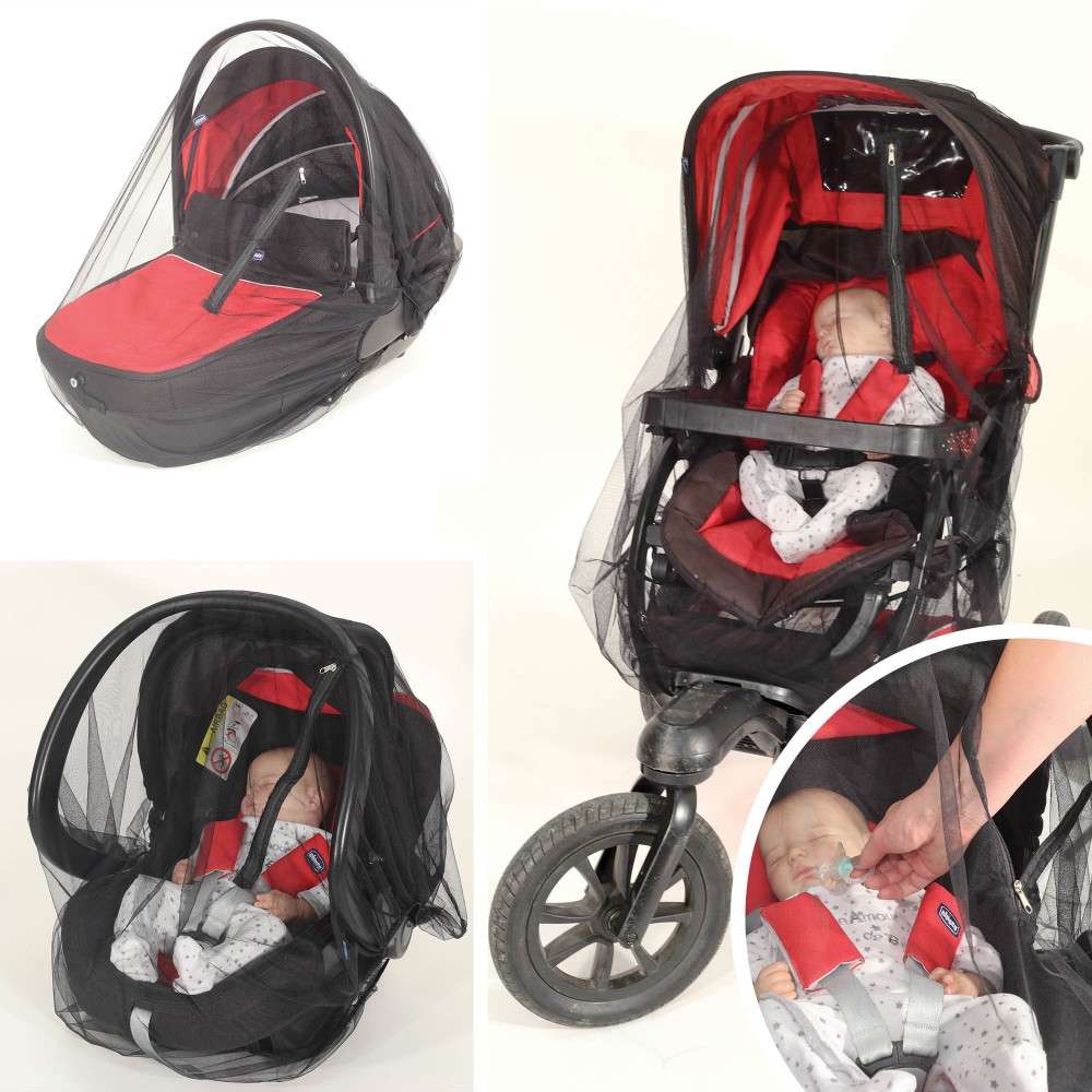 Moustiquaire Bebe 3 En 1 Poussette Landau Et Cosy