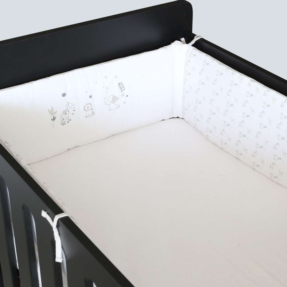 jungle cot bumper