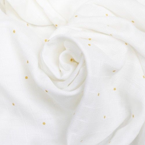 Baby Girl Lily 1x1 Cm In Cotton Muslin Baby Girl Lily 1x1 Cm In Cotton Muslin