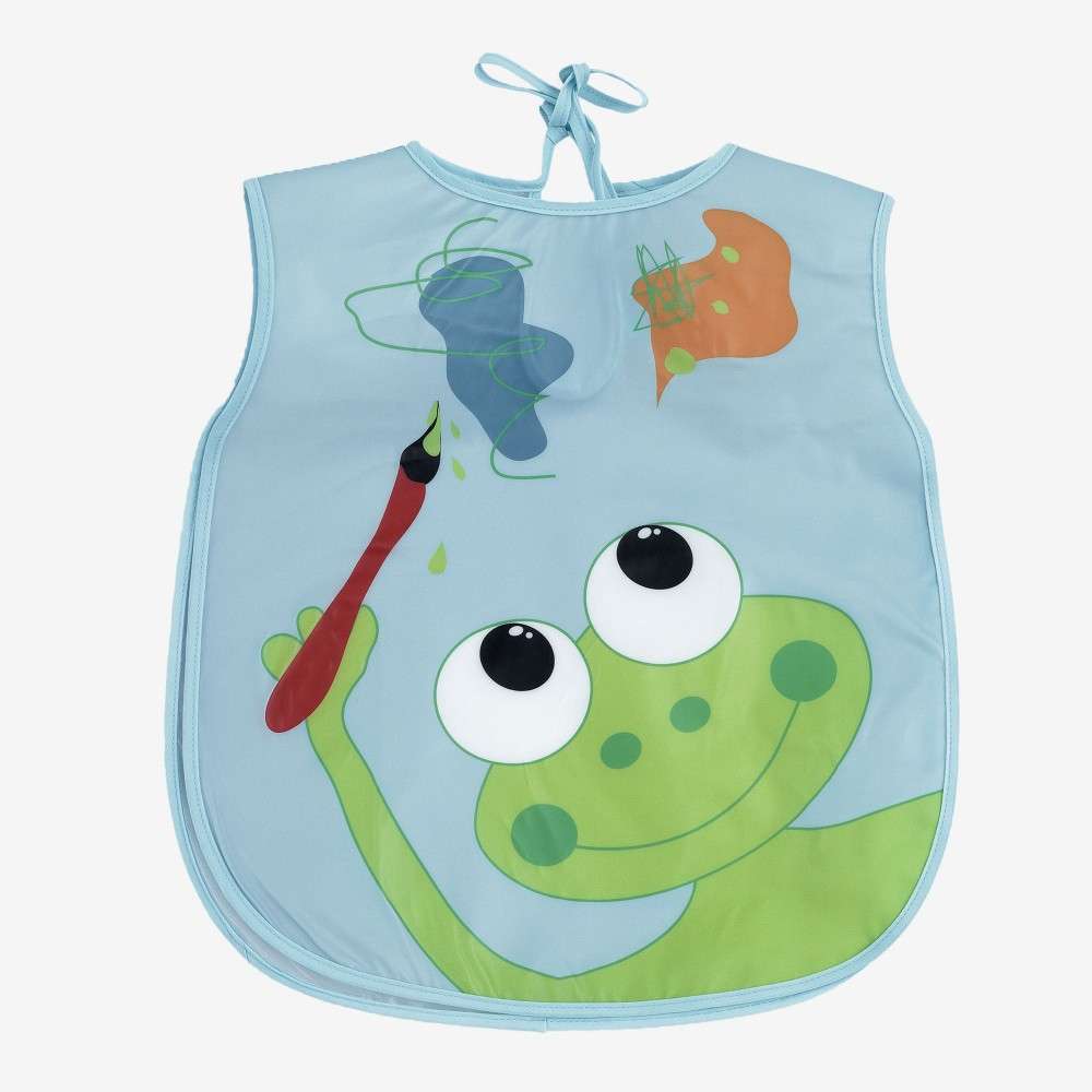 Tablier Pour Bebe Plastifie Anti Tache En Soldes Kinousses