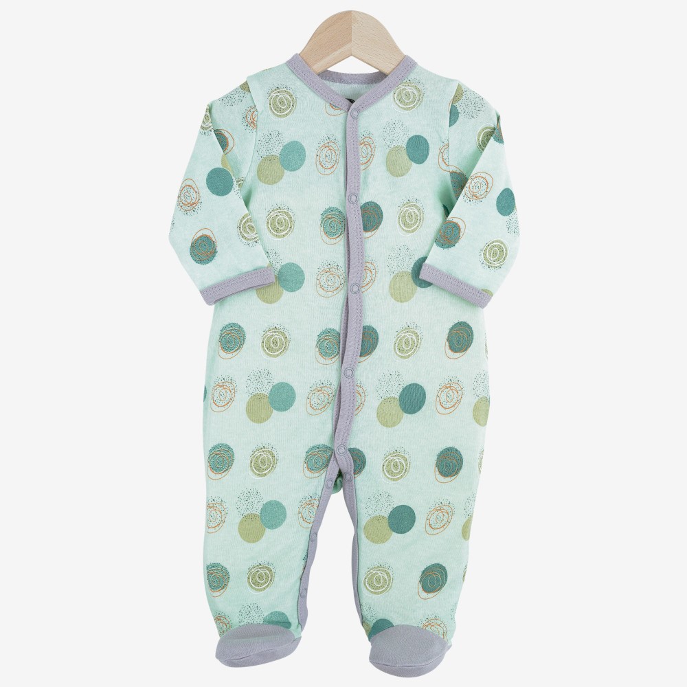 Dors Bien Mixte En 100 Coton Avec Des Imprimes Verts Dors Bien Mixte En 100 Coton Avec Des Imprimes Verts