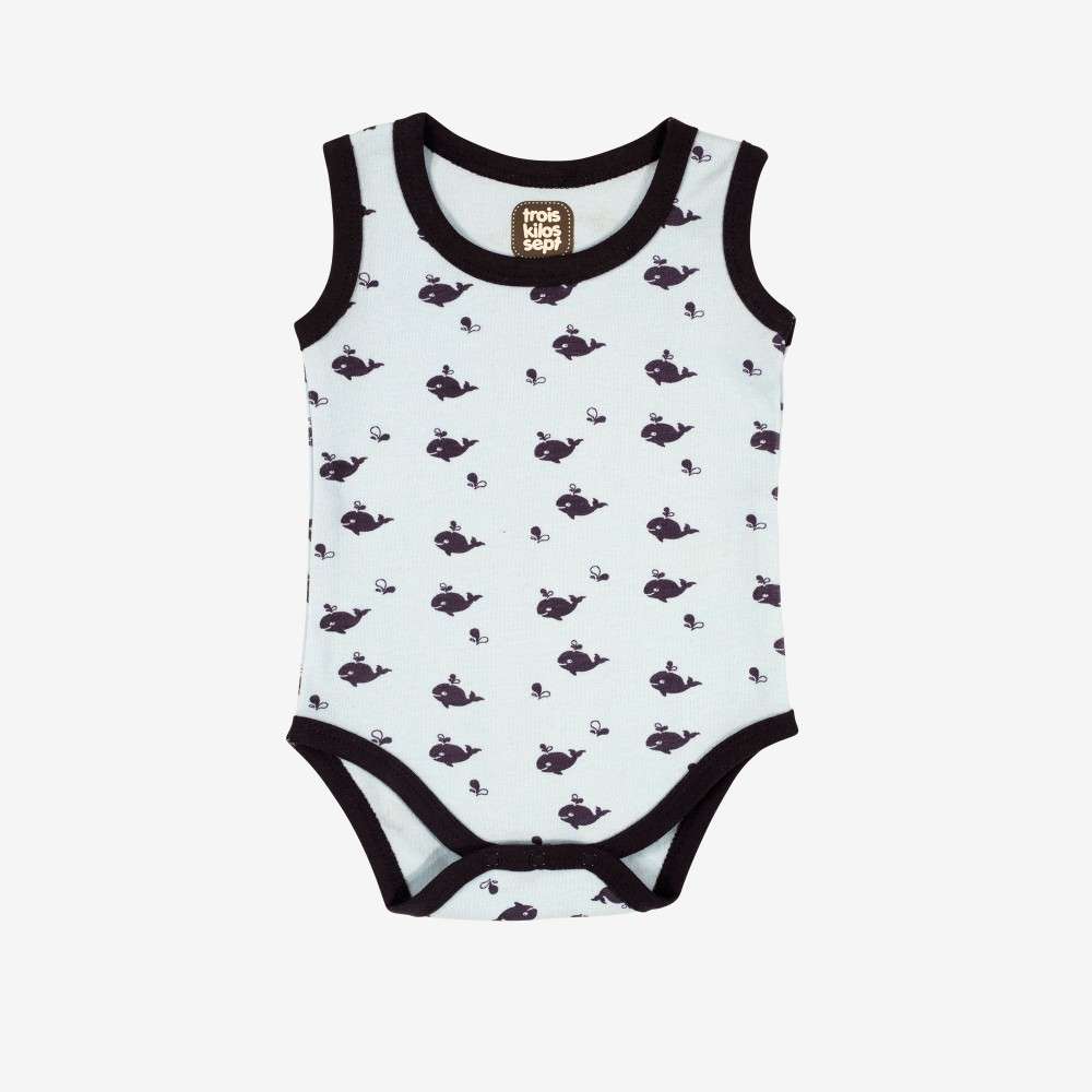 Body Sans Manche Bleu Ocean Pas Cher Vetements Pour Bebe Kinousses