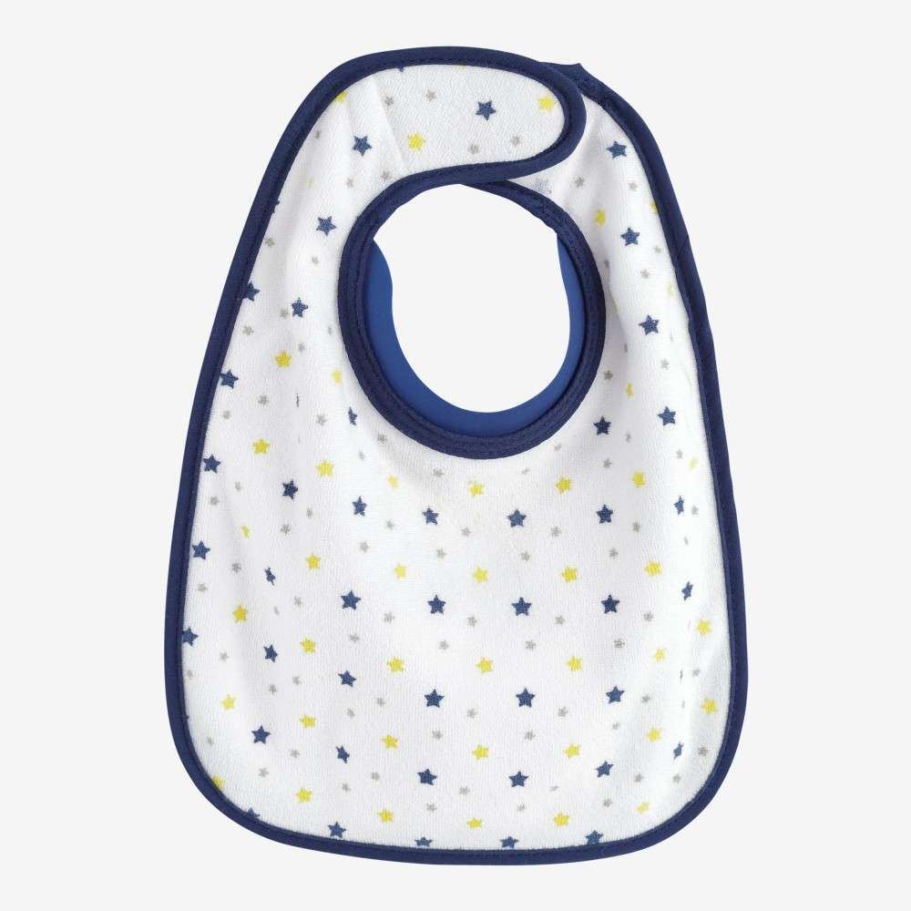 Bib Up The Bib With Silicone Collar Birth Size Set Of 2