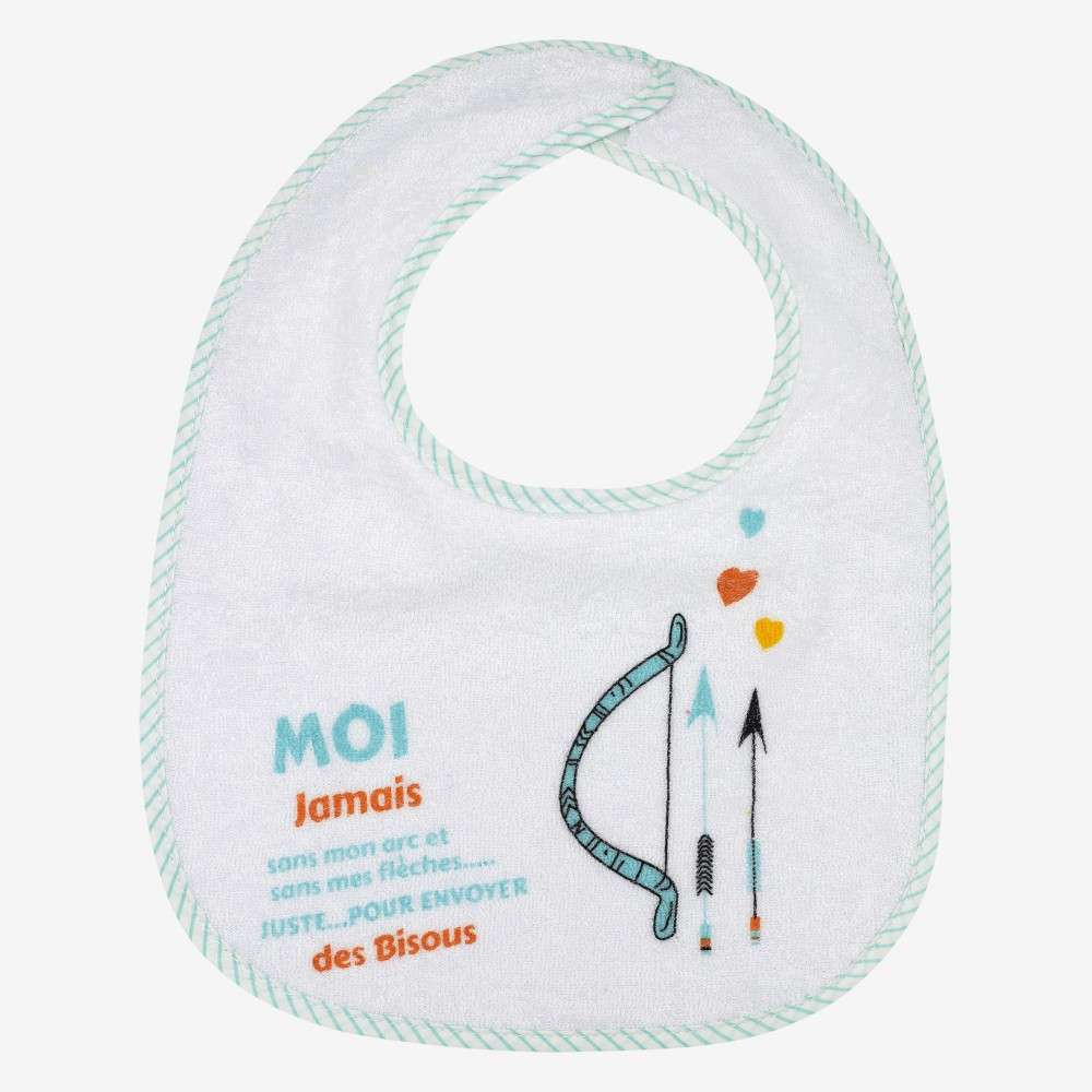 Baby Boy 4 18 Months Bibs With Velcro In Plastic Terry Cloth