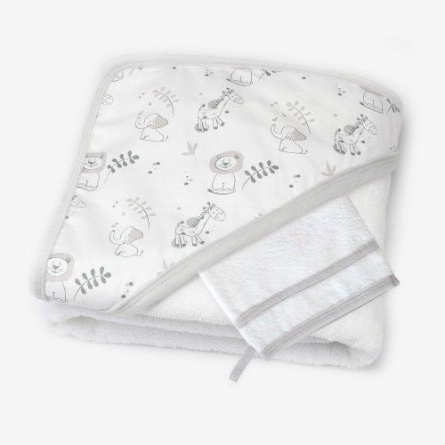Cape De Bain Bebe Serviette De Bain Bebe 70x70 Et 100x100 Cm