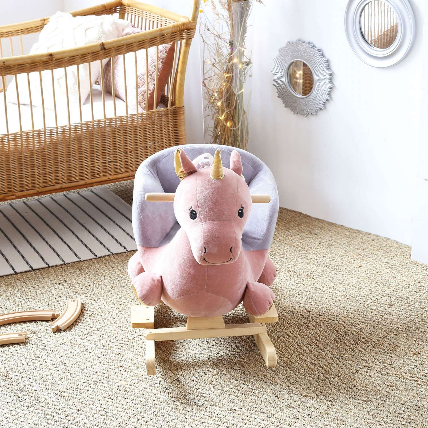 peluche a bascule pour bébé