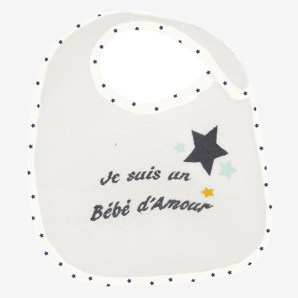 7 Bavoirs Bebe Garcon Bebe D Amour Eponge Douce Et Absorbante