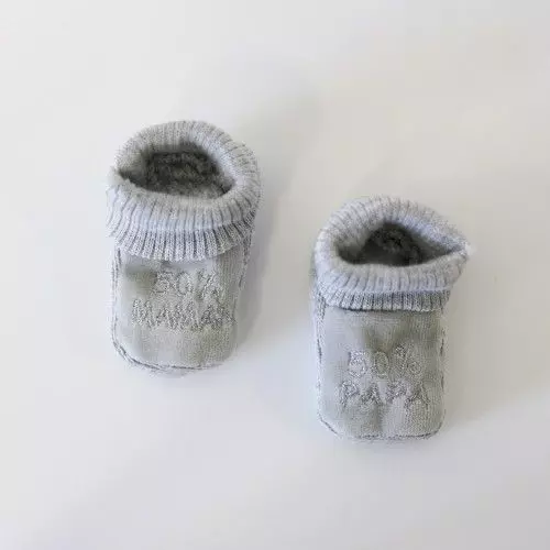 Paire De Chaussons Bebe Marraine Annonce Grossesse Paire De Chaussons Bebe Marraine Annonce Grossesse