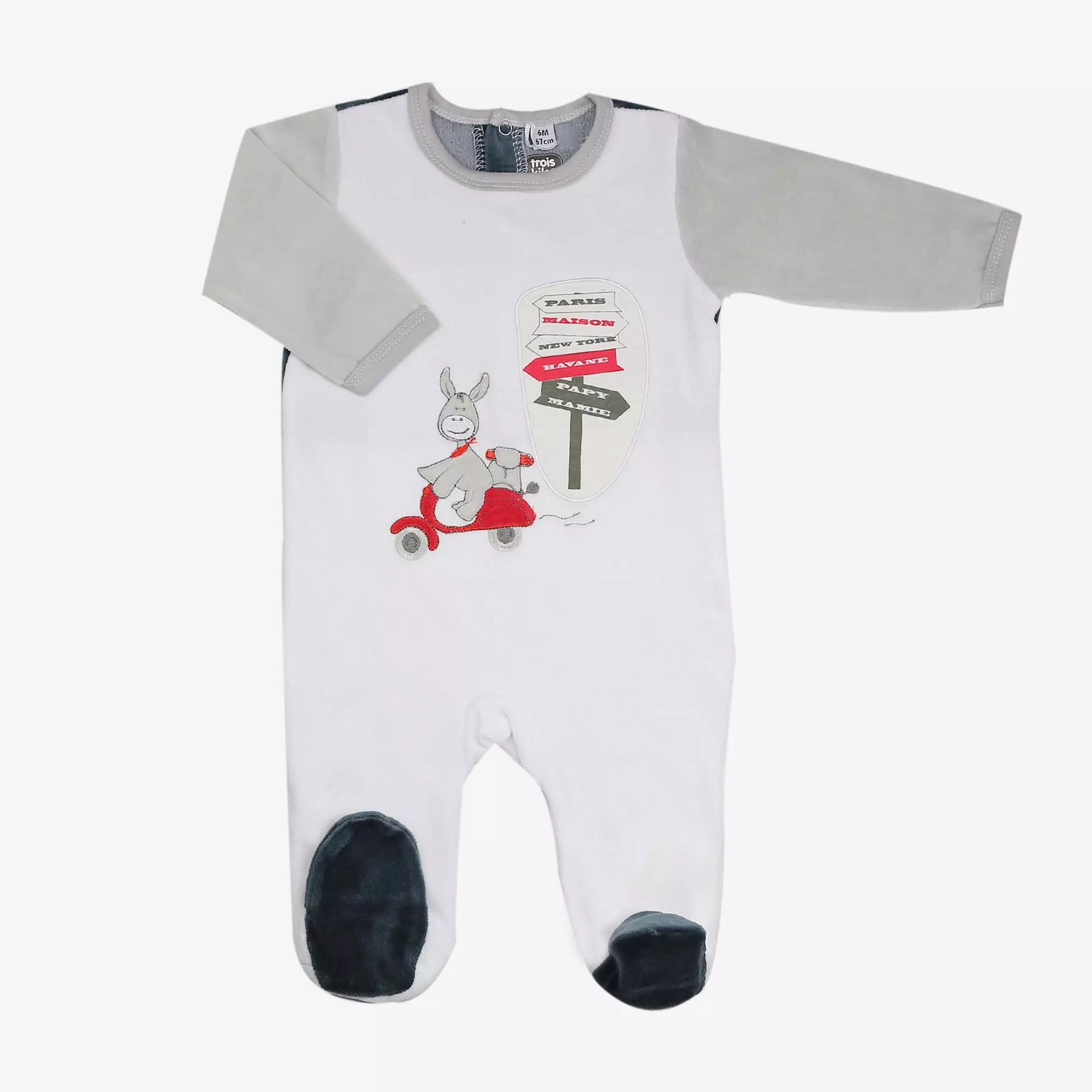 Pyjama Bebe Garcon Ane Grenouillere Bebe De 6 A 23 Mois 100 Doux