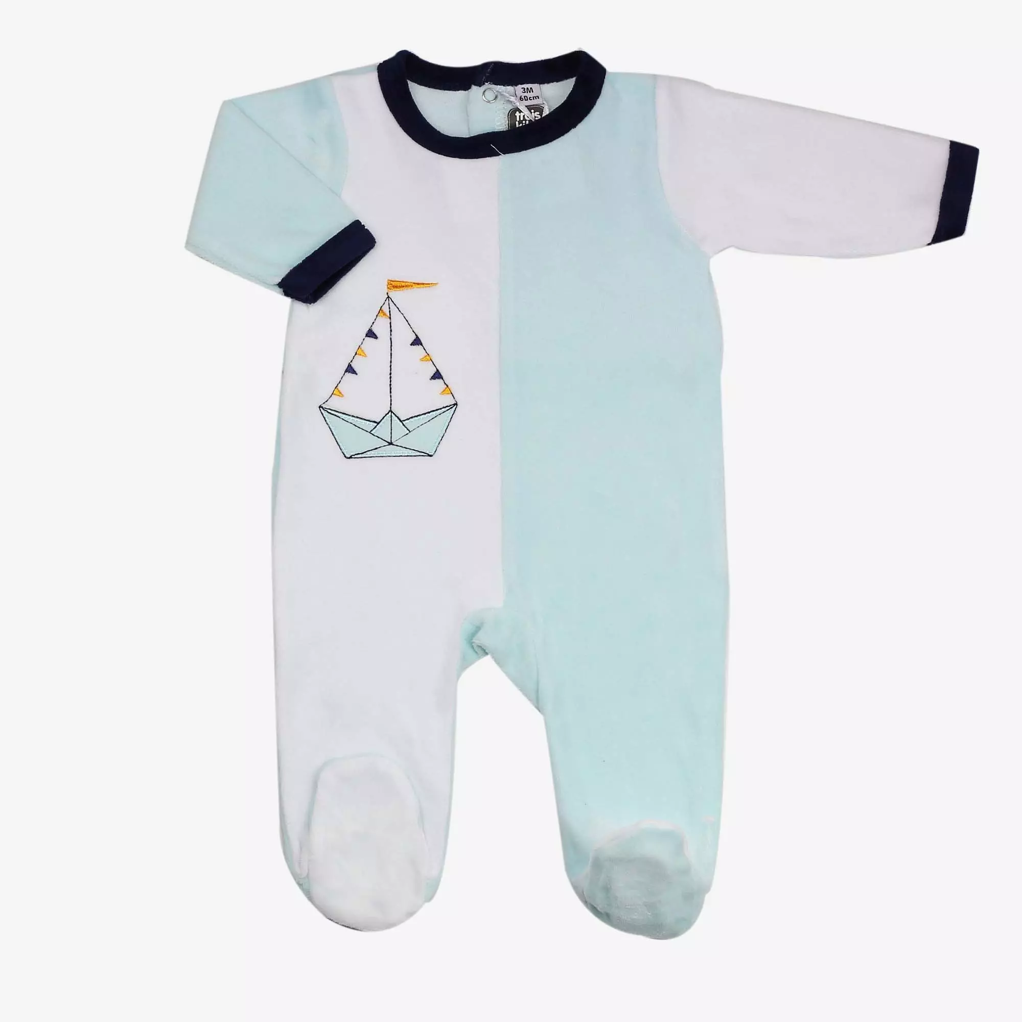 Pyjama Velours Bebe Ouverture Dos Livraison Offerte Des 40 D Achats