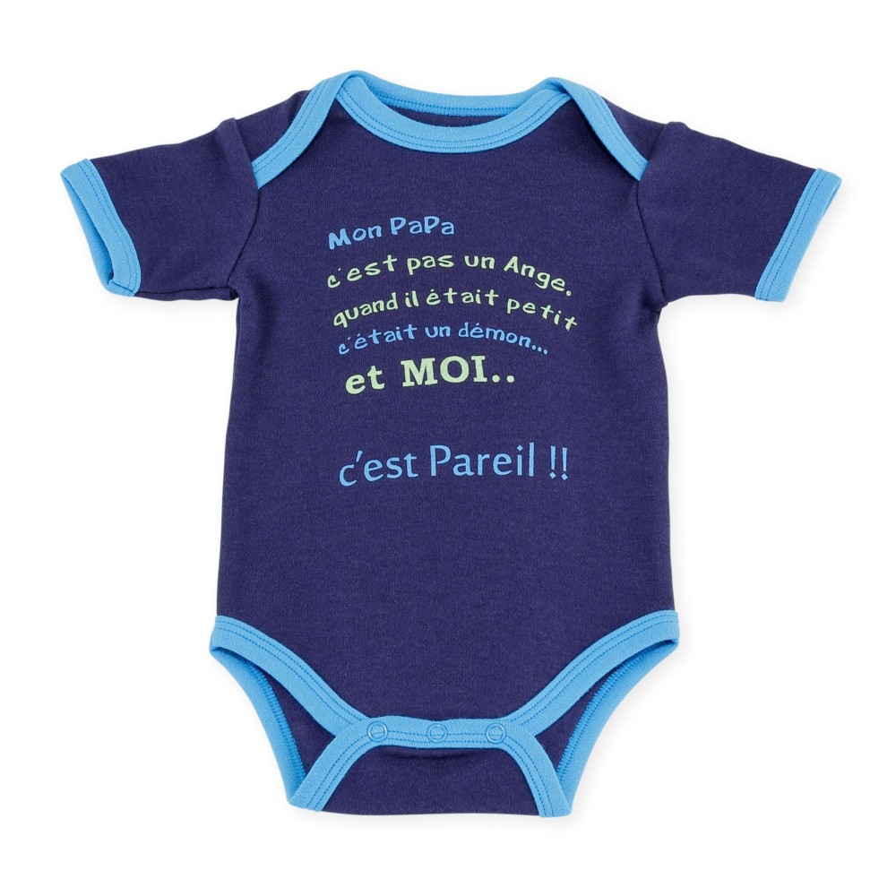 lot de 2 body ete garcon petit demon