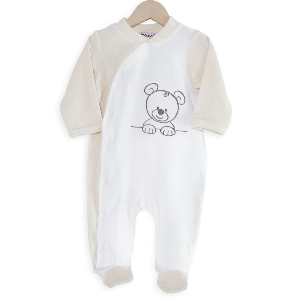 sleepsuit velvet newborn