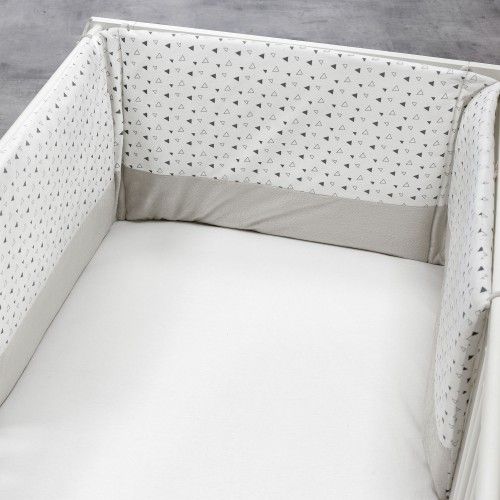 Velvet Cot Bumper For 70 X 140 And 60 X1 Beds
