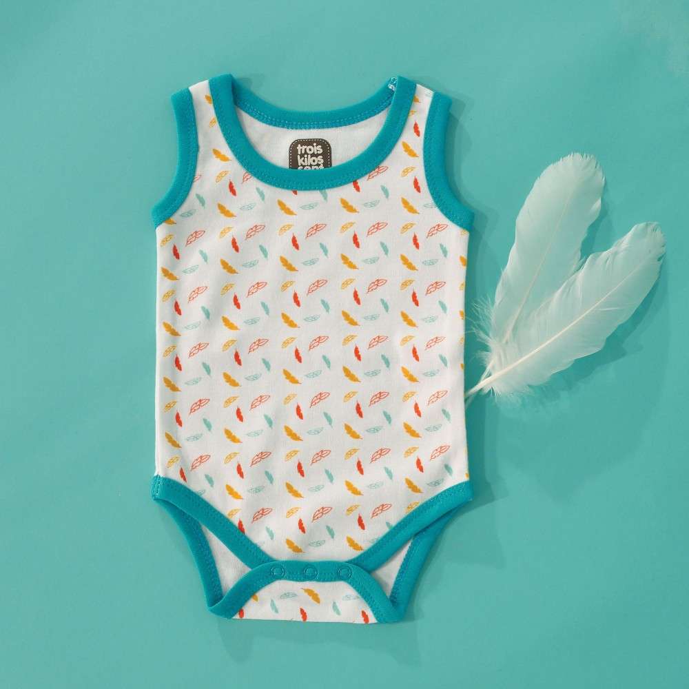 Body Ete Pour Filles Et Garcons Plumes Vetements D Ete Kinousses