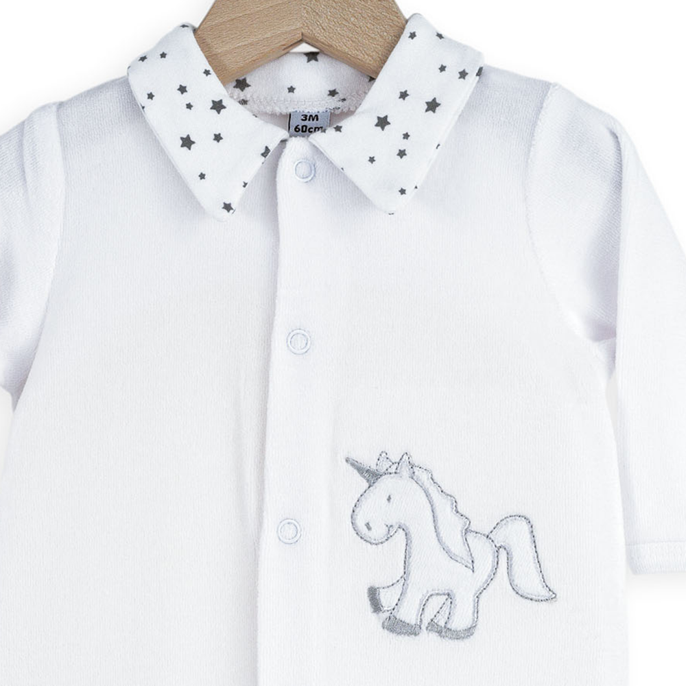White And Grey Baby Girl S Pyjamas Lili Corne White And Grey Baby Girl S Pyjamas Lili Corne