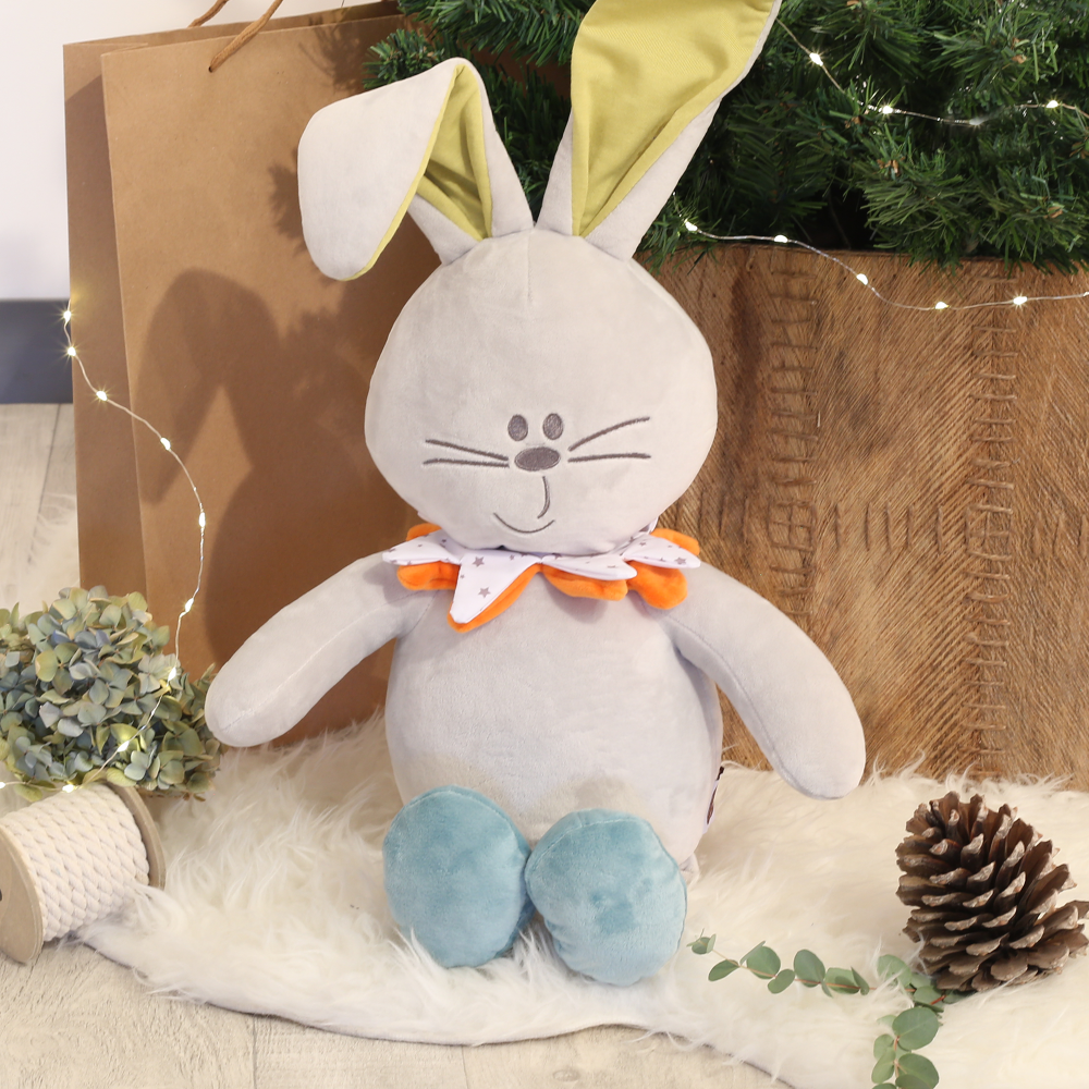 lapin géant peluche