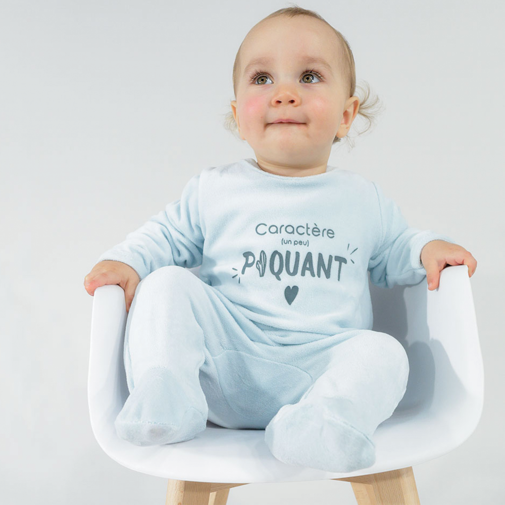 Pyjama Bebe Pas Cher En Velours Vert D Eau 6 23 Mois Pyjama Bebe Pas Cher En Velours Vert D Eau 6 23 Mois