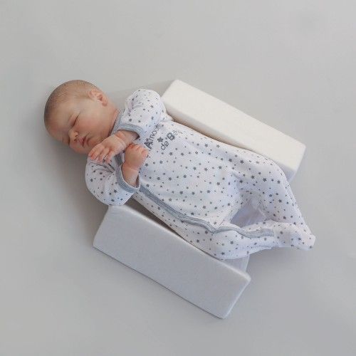Cale Bebe Blanc En Mousse Confortable Et Moelleux Ajustable Cale Bebe Blanc En Mousse Confortable Et Moelleux Ajustable