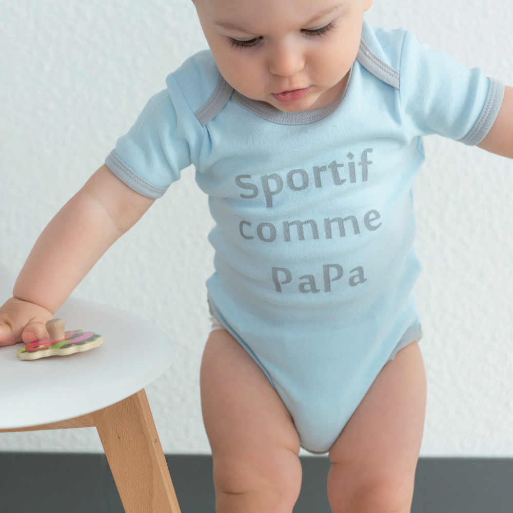 Body Bebe Garcon Sportif Comme Papa Body Bebe Garcon Sportif Comme Papa