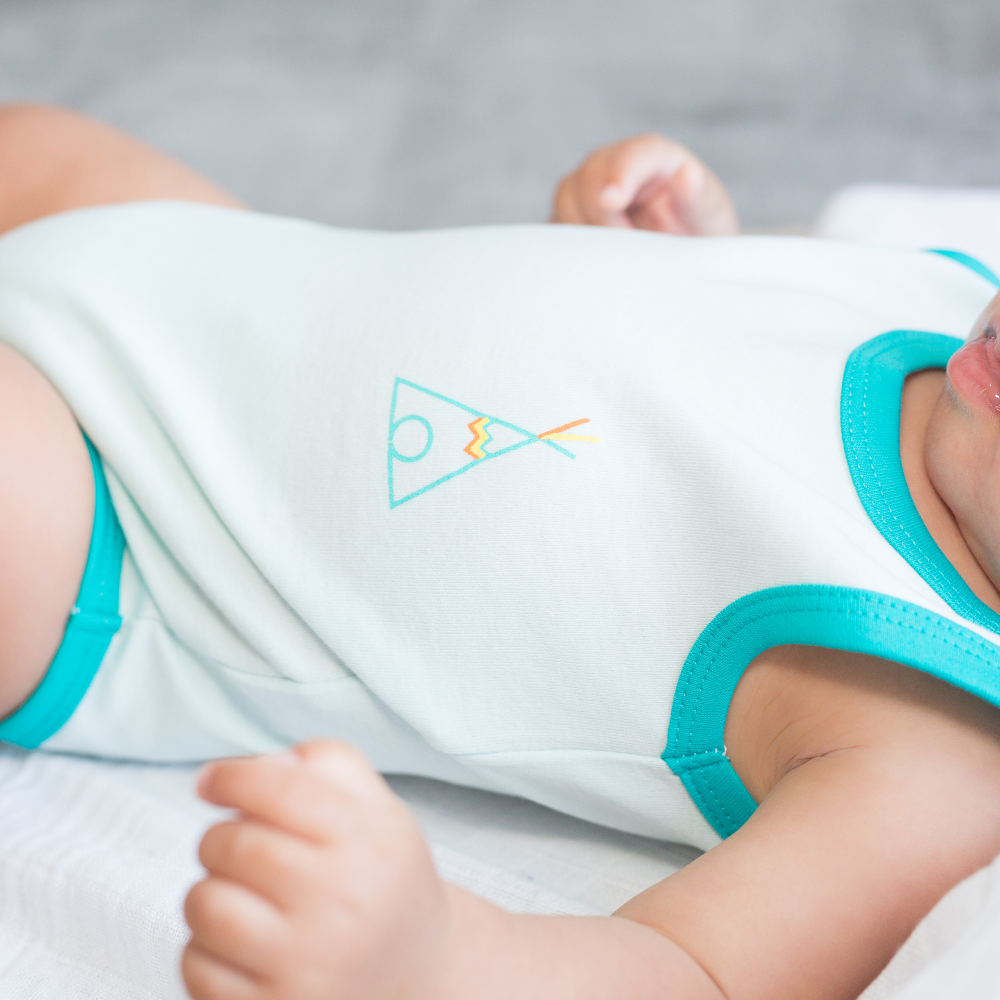 Body Bebe Sans Manche Bleu Ete Vetements Bebe Kinousses