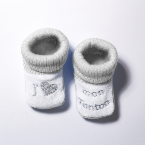 Chaussons Naissance En Velours Douillets Et Chauds