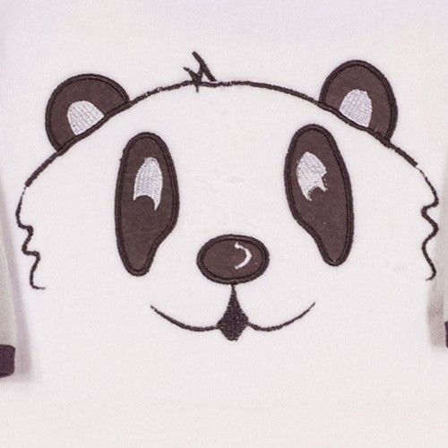 Pyjama Bebe Garcon Blanc Et Gris Panda Pyjama Bebe Garcon Blanc Et Gris Panda