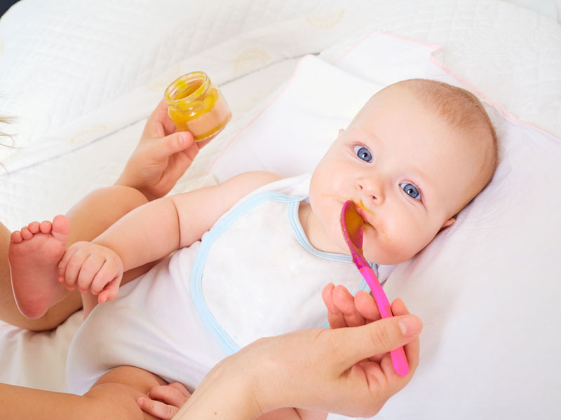 La Diversification Alimentaire Chez Bebe Kinousses